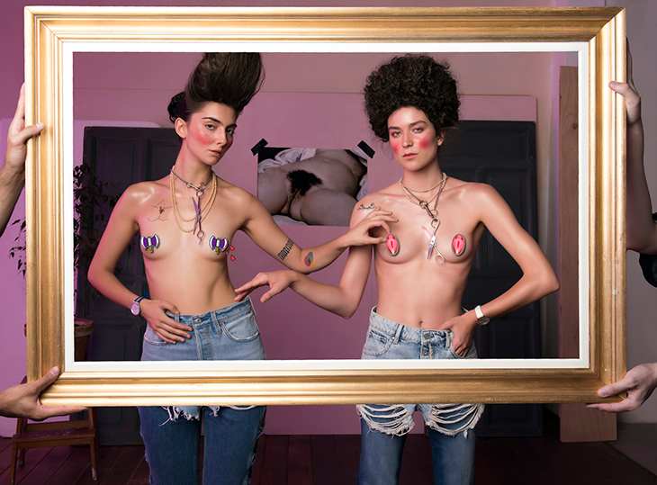 Editorial de moda love of lesbos araceli adeva