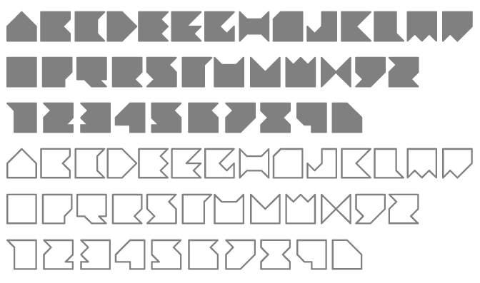 Tipografía gratuita Geometra: una fuente que no podrás pasar por alto.
