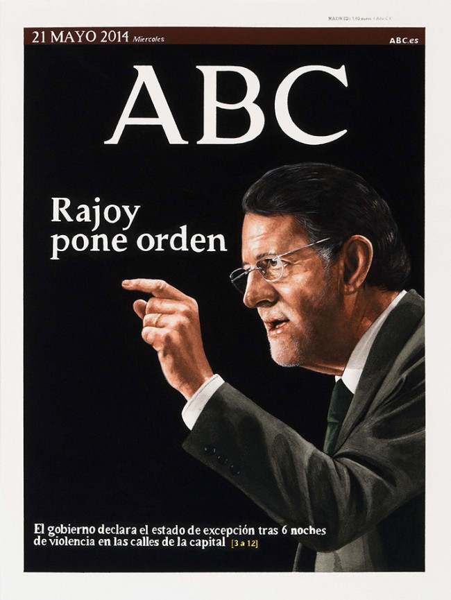 pintura de portada de ABC