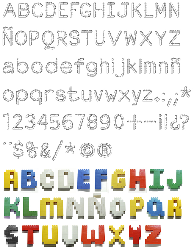 Tipografía gratuita Legotype