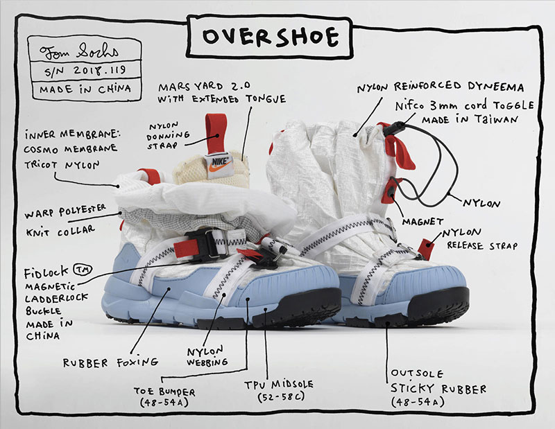 Hábil servir compartir Nike Mars Yard Overshoe de Tom Sachs, zapatillas impermeables