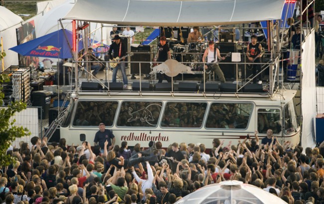 RED BULL TOUR BUS 2011
