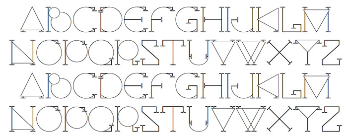 Tipografia gratuita Hera: una tipografía de graciosos acabados.