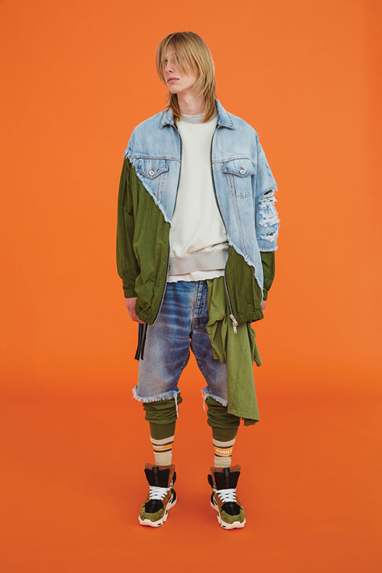 Ben Taverniti Unravel Project Stonewashed Denim Jacket In Black
