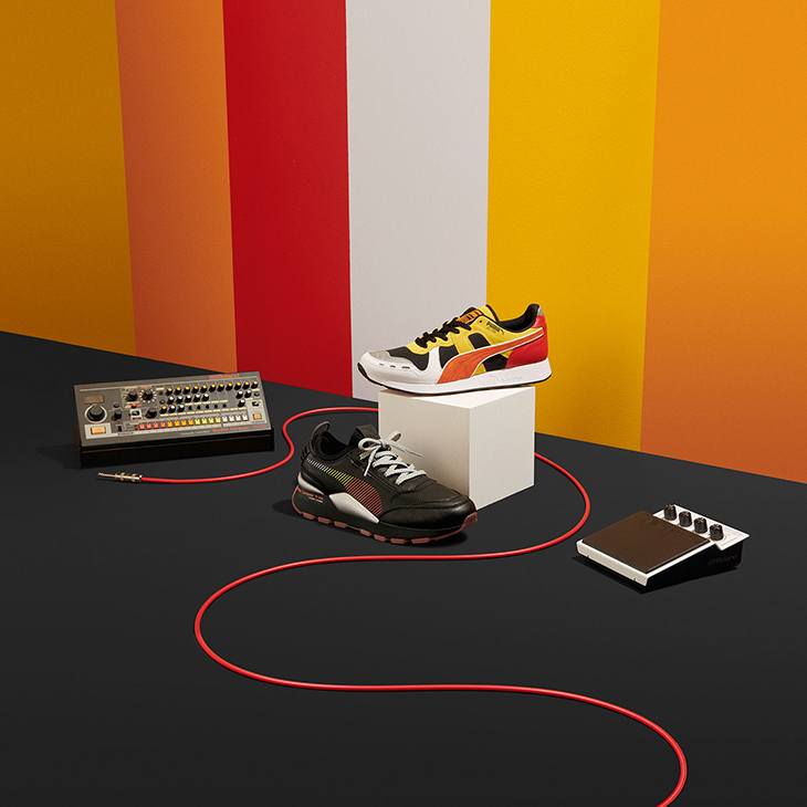 Las nuevas zapatillas Puma RS el toque de los sintetizadores Roland